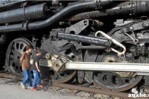 G5比例的大男孩 Bigboy 4-8-8-4 蒸汽动力火车模型（下）