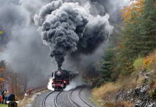 蒸汽机车摄影作品合辑---烟尘往事